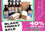 Black Friday Sale - 40% off all Cleaning Packs