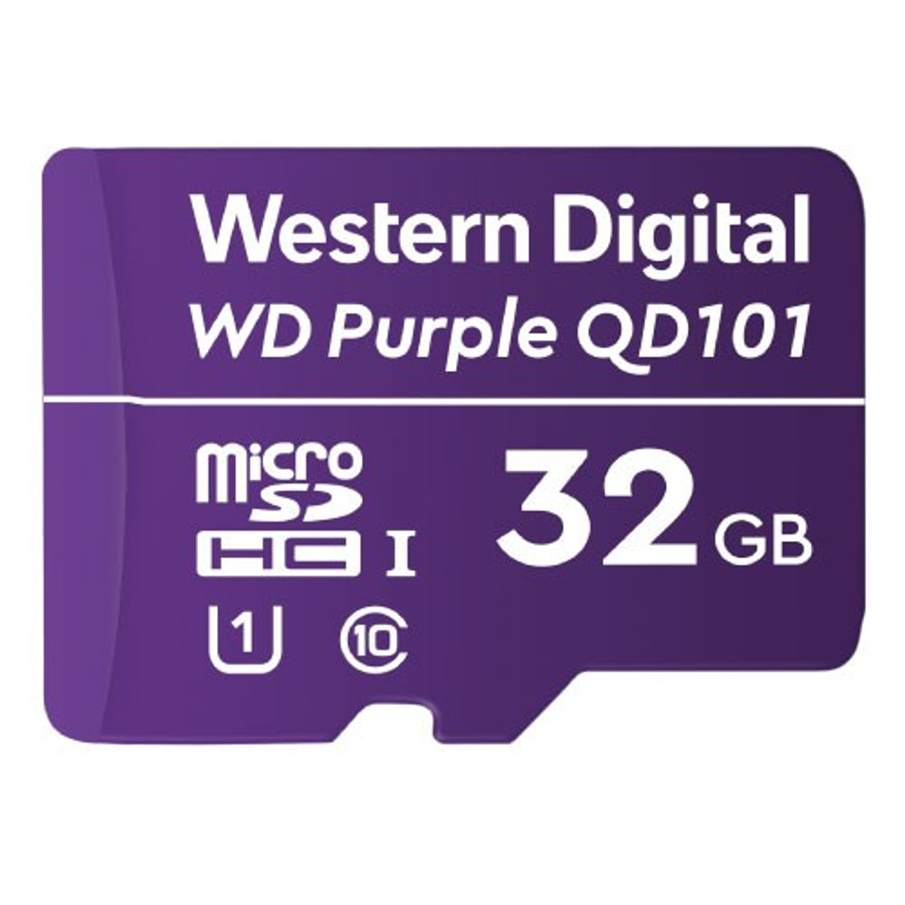 Carte MicroSD WESTERN DIGITAL PURPLE 32Go spéciale vidéosurveillance