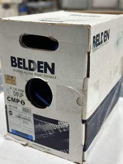 Category 6 Premise Horizontal Cable (250MHz), Belden, Blue