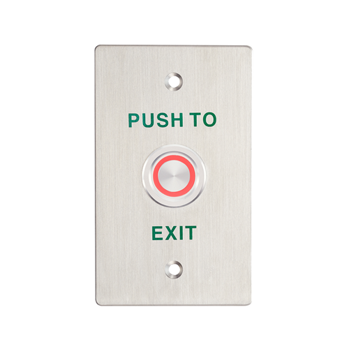 Piezoelectric Exit Button with LED (N/O) - LTKB3LED