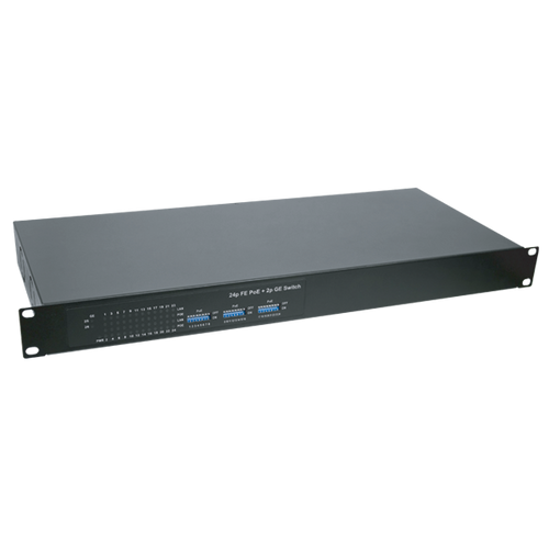 PoE 24 Port + 2 Port GE Switch - POE-SW2402A