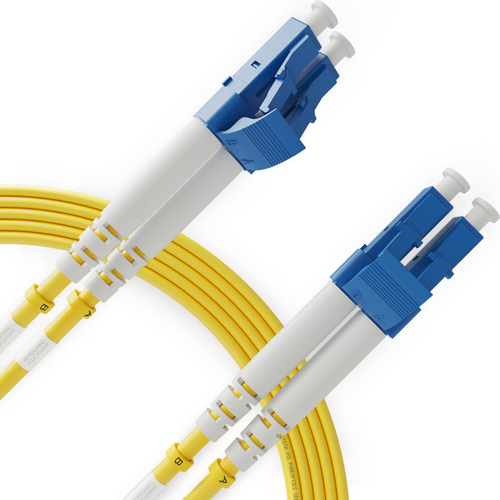 [REFURBISHED] BEYONDTECH LC to SC Fiber Patch Cable Single Mode Duplex-2m