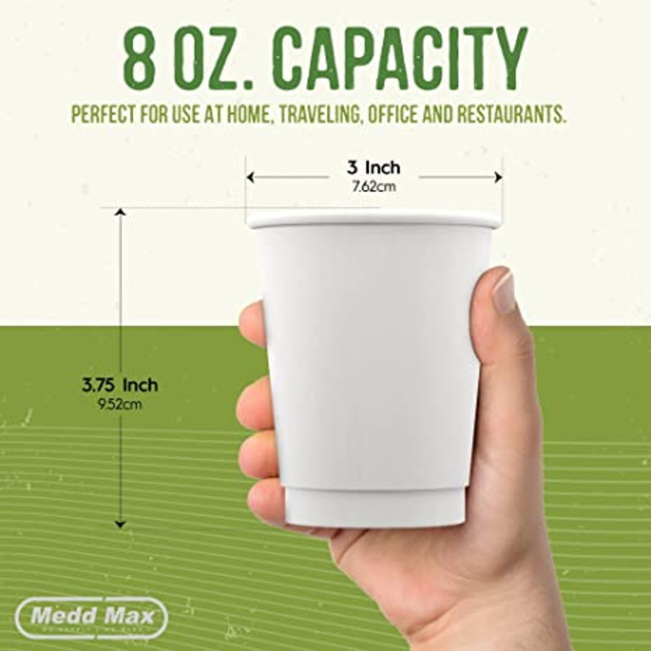 Double Wall Paper Cup 8oz