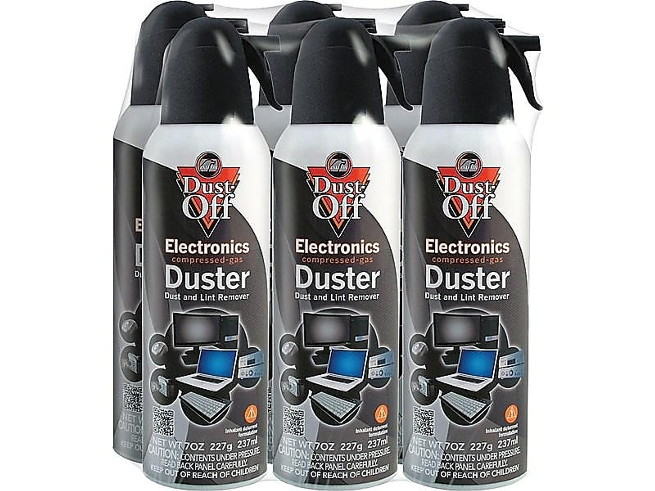 Falcon Dust-Off Air Duster, 7 oz., 6/Pack (DPSM6) - MeddMax - B2B Store