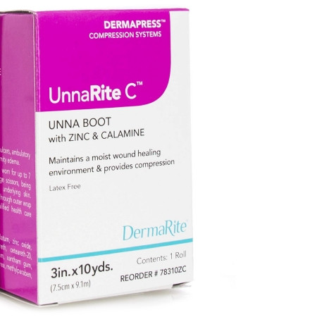 Unna Boot UnnaRite™ 3 Inch X 10 Yard Zinc Oxide MeddMax B2B Store
