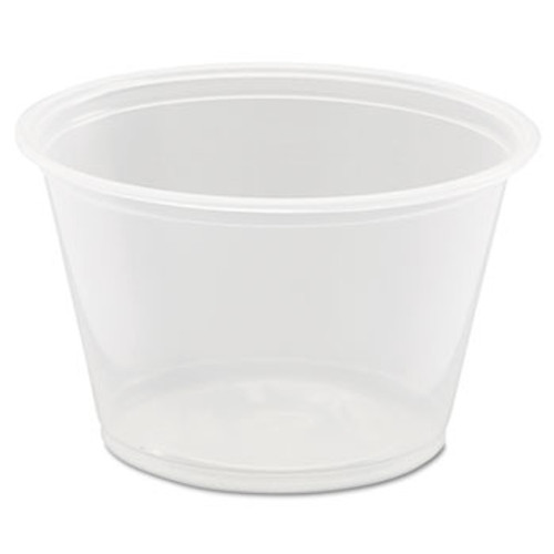 Dart® Conex® Complements Portion/Medicine Cups, 4oz, Clear, 125/Bag, 20 Bags/Carton