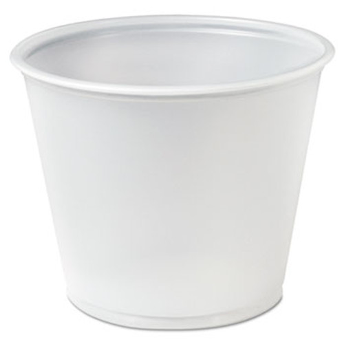 SOLO® Cup Company Plastic Soufflé Portion Cups, 5 1/2 oz., Translucent, 250/Bag