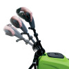 Height adjustable handle for superior comfort when using this autoscrubber.