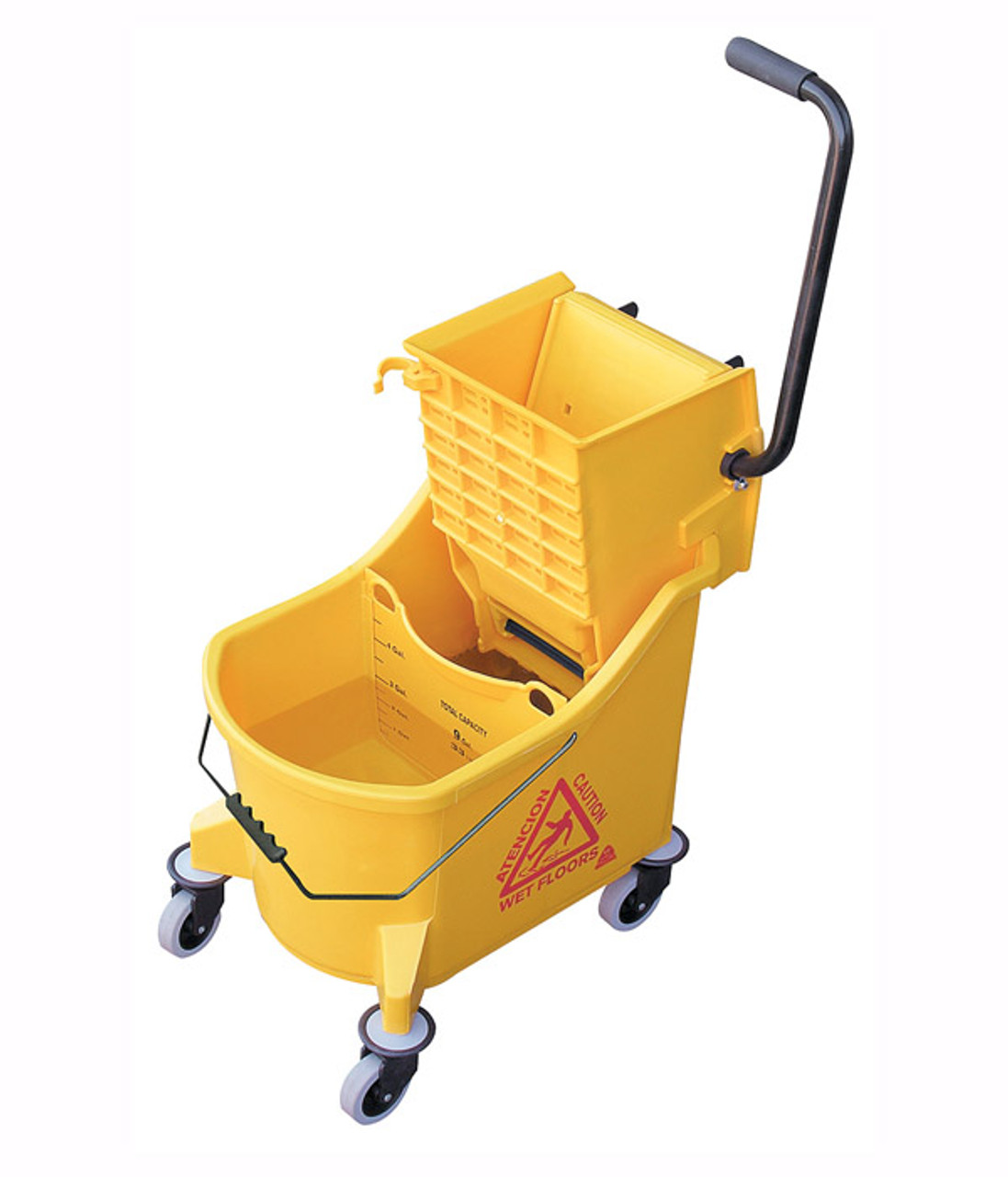 MaxiPlus 32qt Mop Bucket / Side Wringer Combo