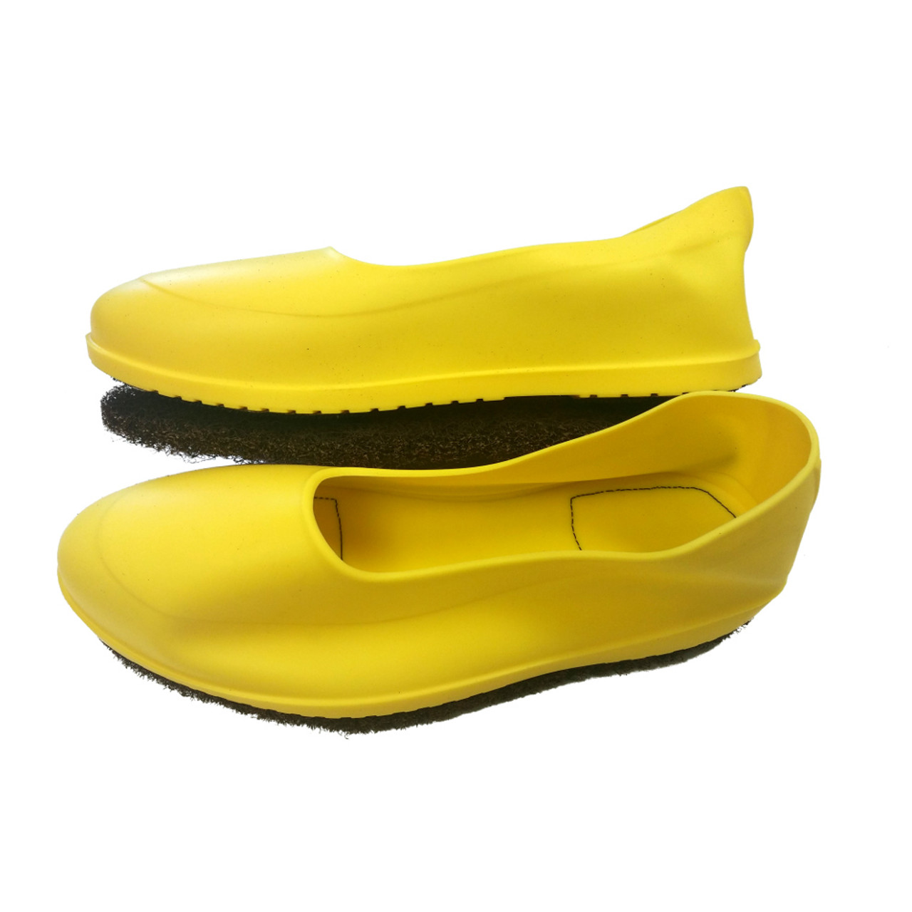 Sure Step Safety Shoe Cover soles are easily removable for cleaning and reusing.