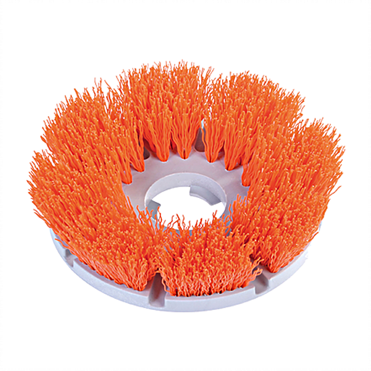 Aggessive strength scrubbing brush.