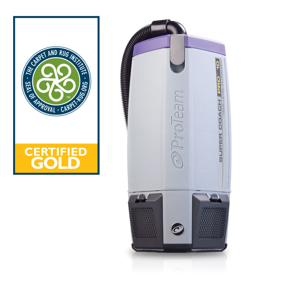 Super Coach Pro 10 Commercial Backpack Vacuum with Xover Kit
