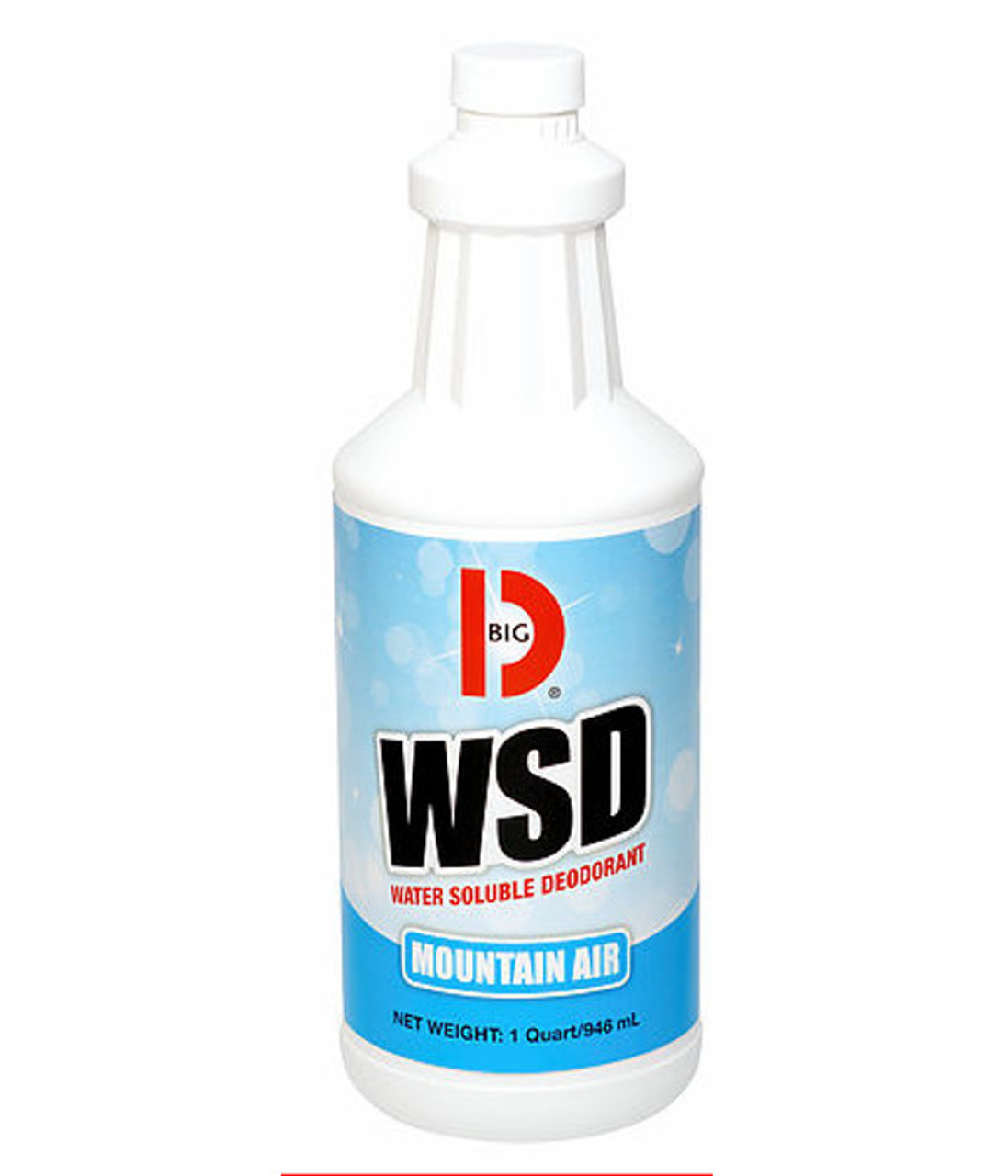 Big D Water Soluble Deodorant Concentrate is Safe to use on Multiple Surfaces and Fabrics.
