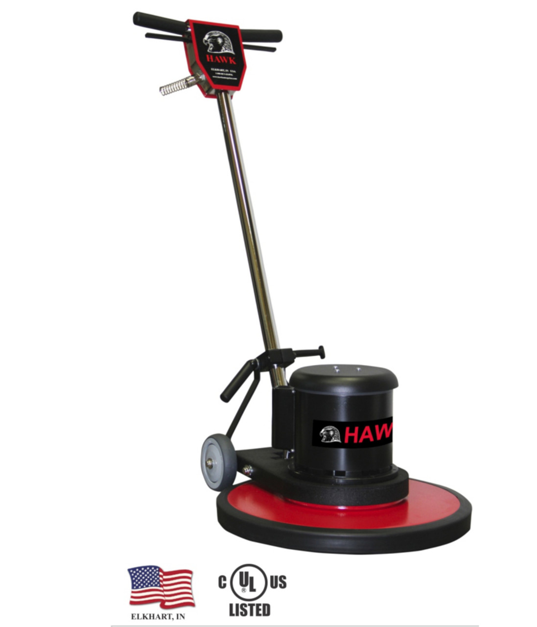 This 17" Hawk Floor Machine is a versatile choice for the cleaning professional!