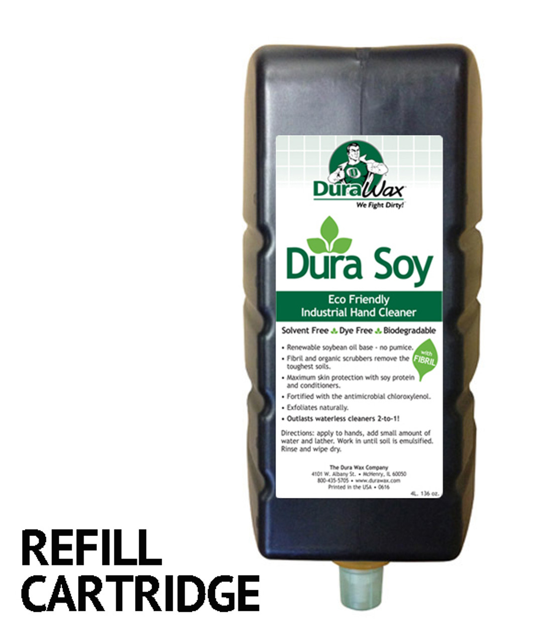 Dura Soy All Natural Hand Cleaner Dispenser Refill Cartridge.