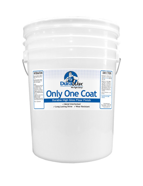 Only One Coat Floor Finish