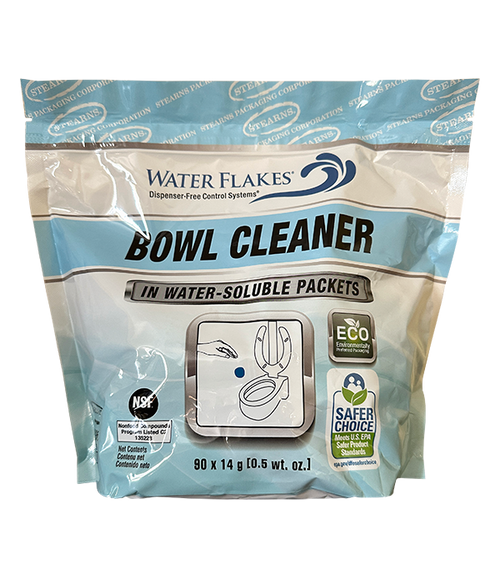 Specially formulated blend of enzymes and detergents immediately attacks organic waste and urinary salts resulting in an exceptionally clean toilet bowl. Specially formulated blend of enzymes and detergents immediately attacks organic waste and urinary salts resulting in an exceptionally clean toilet bowl.