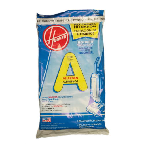 Genuine Hoover Type A Allergen Vacuum Cleaner Bags