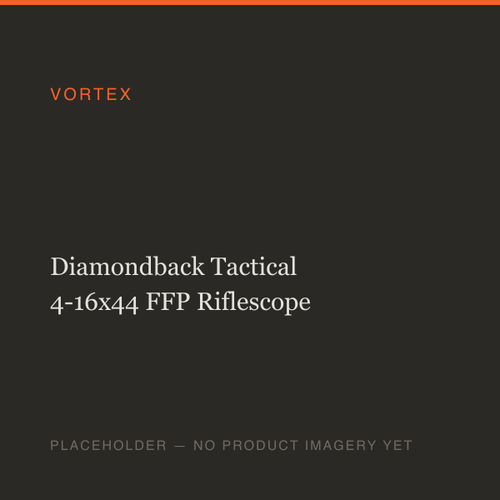 Vortex Diamondback Tactical 4-16x44 FFP Riflescope