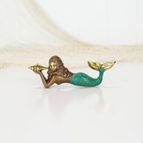 Mermaid Lying Down - Green Tail #0125