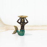 Mermaid Seated (S) Green Tail #0288