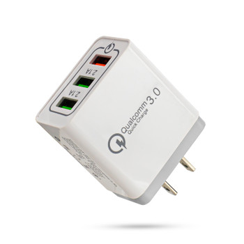 QUALCOMM 3.0 QUICK CHARGE - HOME CHARGER - GRAY