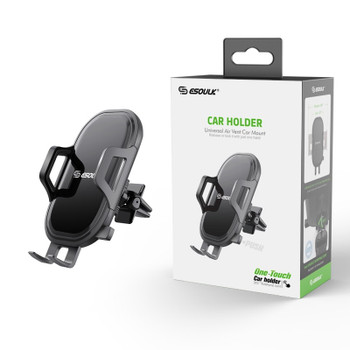EH32BK:One Touch Air Vent Car Mount