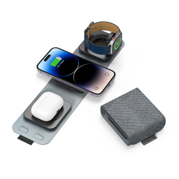 15W 3-in-1 Collapsible Magnetic Wireless Charger(12/48)