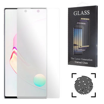 FULL GLUE TEMPERED GLASS ( WITH HOLE ) -  NOTE 10 PRO