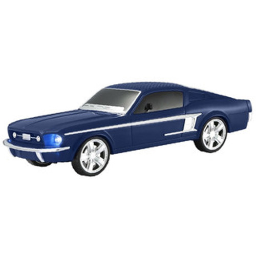 1967 Ford Mustang GT Fastback Car Wireless Speaker with LED-Dark Blue