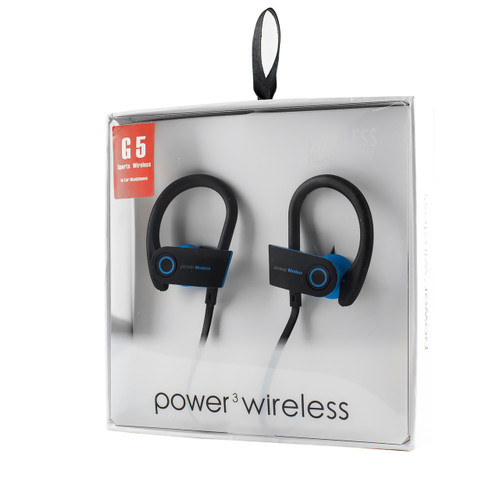 G5 POWER WIRELESS Earphone -Black/blue