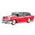 1955 Chevrolet Bel Air Wagon Wireless Speaker with LED-RED
