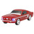 1967 Ford Mustang GT Fastback Car Wireless Speaker with LED-Red