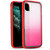 IPHONE 11 PRO MAX  - CLEAR RUBBER CASE - RED SMOKE