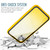 IPHONE 11 - CLEAR BUMPER CASE - YELLOW