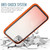 IPHONE 11 - CLEAR BUMPER CASE - ORANGE