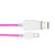 LED USB CABLE - MICRO - PINK