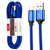 NYLON FABRIC 5Feet USB CABLE - TYPEC - BLUE