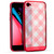 IPHONE 7/8 - CHROME CHEVRON DESIGN - RED