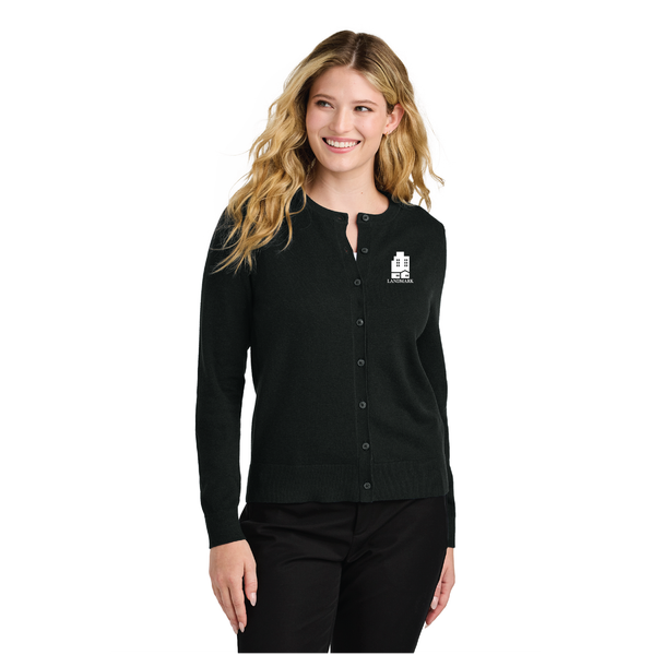LM - Women's Easy Care Crewneck Cardigan