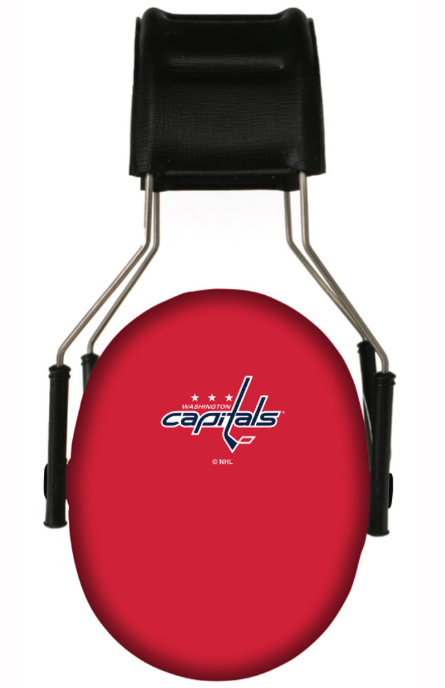 Officially Licensed Washington Capitals 3M Hearing Protection Earmuffs