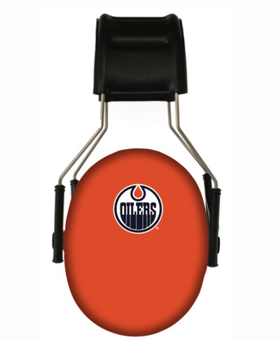 Officially Licensed Edmonton Oilers 3M Hearing Protection Earmuffs