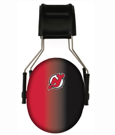 Officially Licensed New Jersey Devils Gradient 3M Hearing Protection Earmuffs