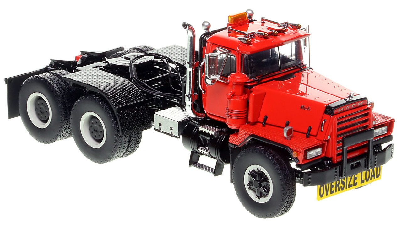 Heavy Haul Replicas Mack RD800 Tandem Axle Tractor - Red over Black