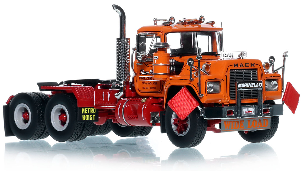 Heavy Haul Replicas Ram Rock Contracting Company 1985 Mack R686SX