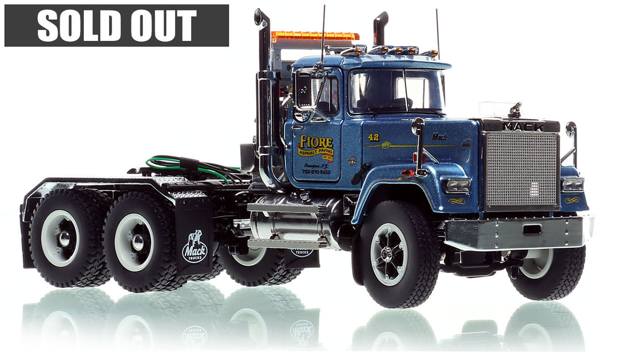 Heavy Haul Replicas Fiore Asphalt Paving 1989 Mack RW713 Superliner