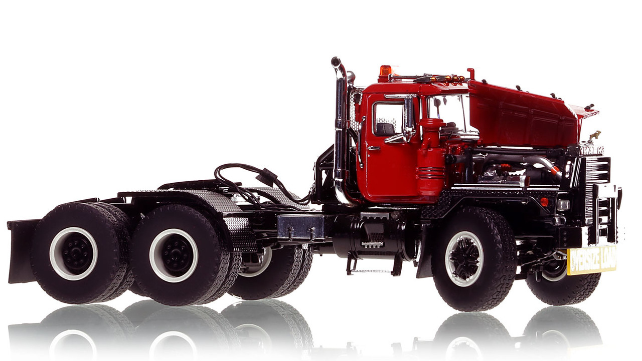 Heavy Haul Replicas Mack RD800 Tandem Axle Tractor - DHH Red over Black