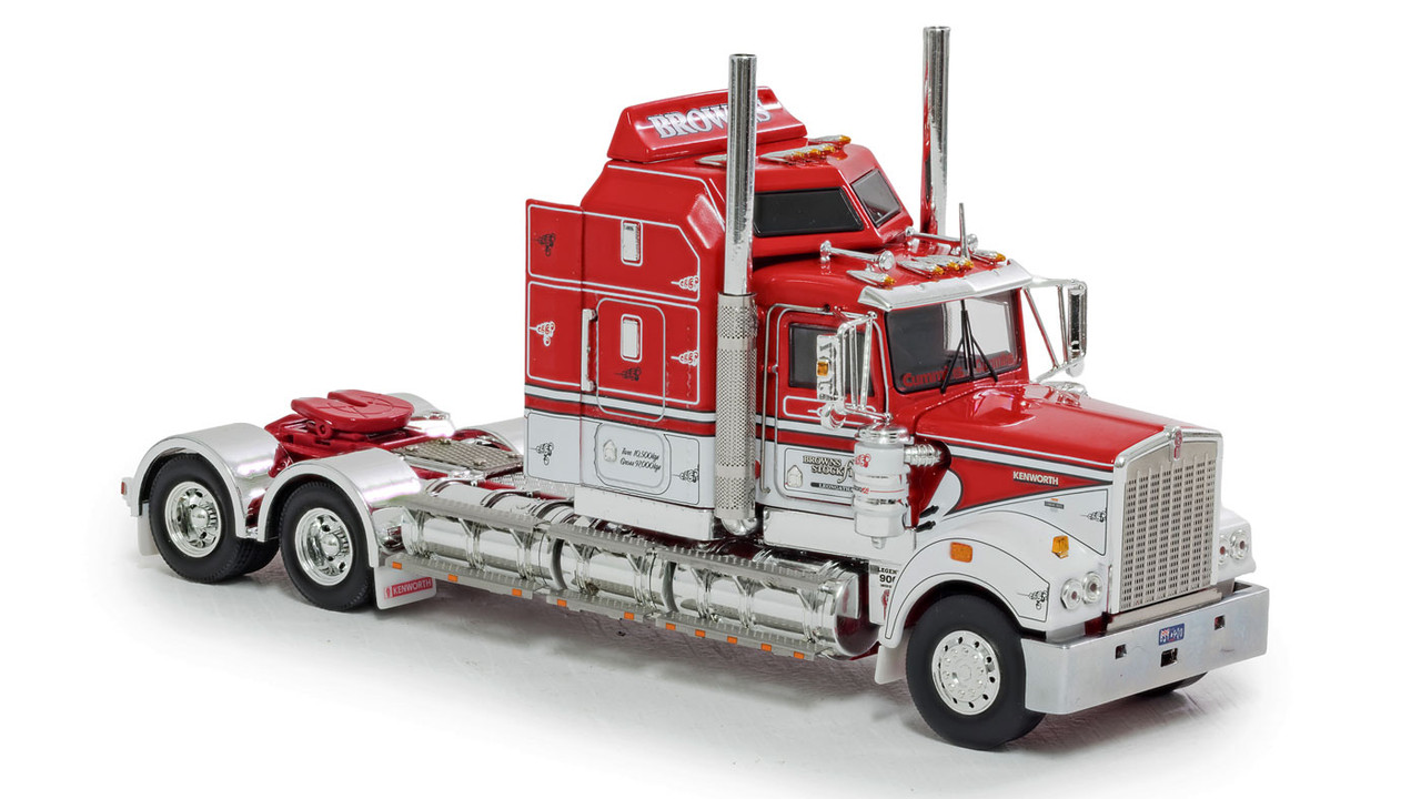 Drake Collectibles Kenworth T900 Tandem Axle Tractor - Browns