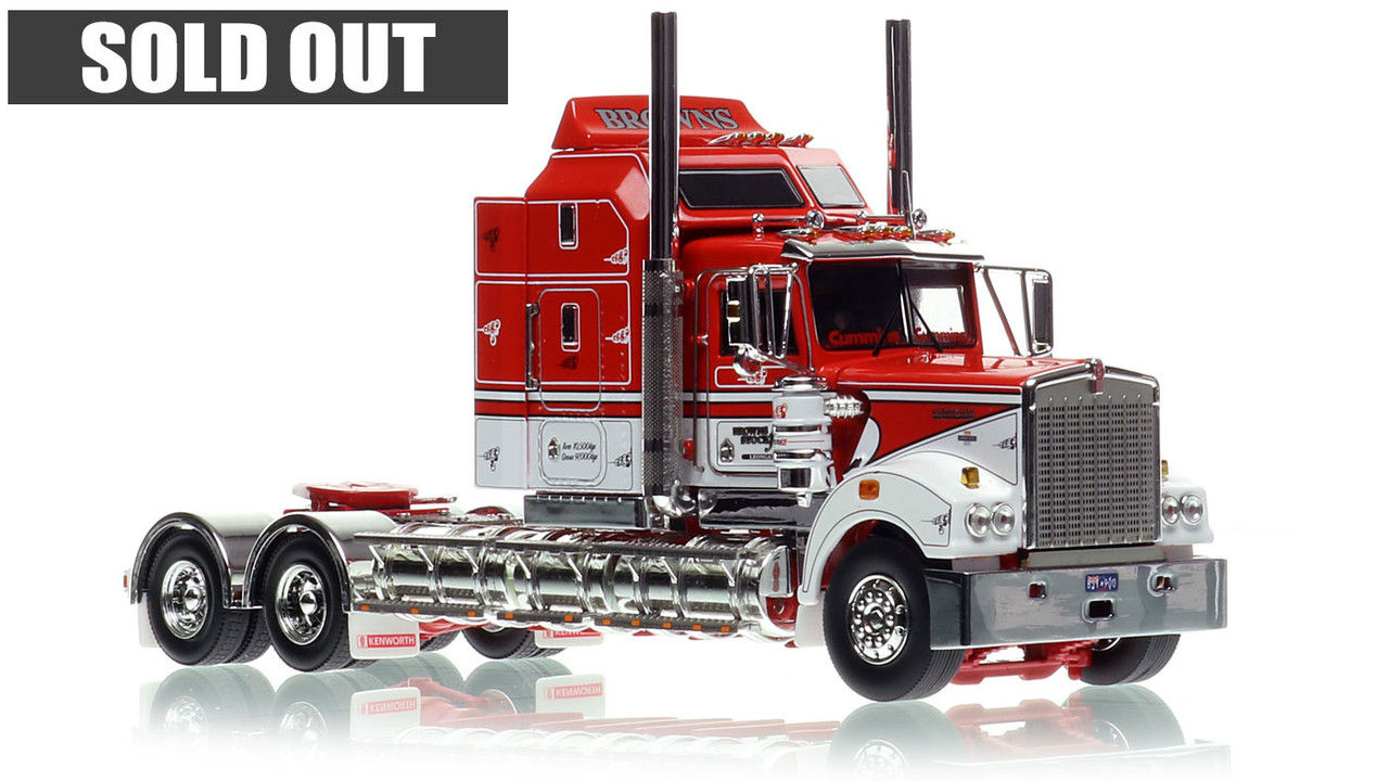 Drake Collectibles Kenworth T900 Tandem Axle Tractor - Browns