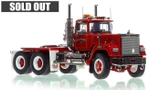 1:50 scale model of Kennedy 1989 Mack Superliner Tandem Axle Tractor